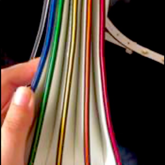 Michael Kors Bags Michael Kors Rainbow Trim Leather Crossbody Tote Poshmark